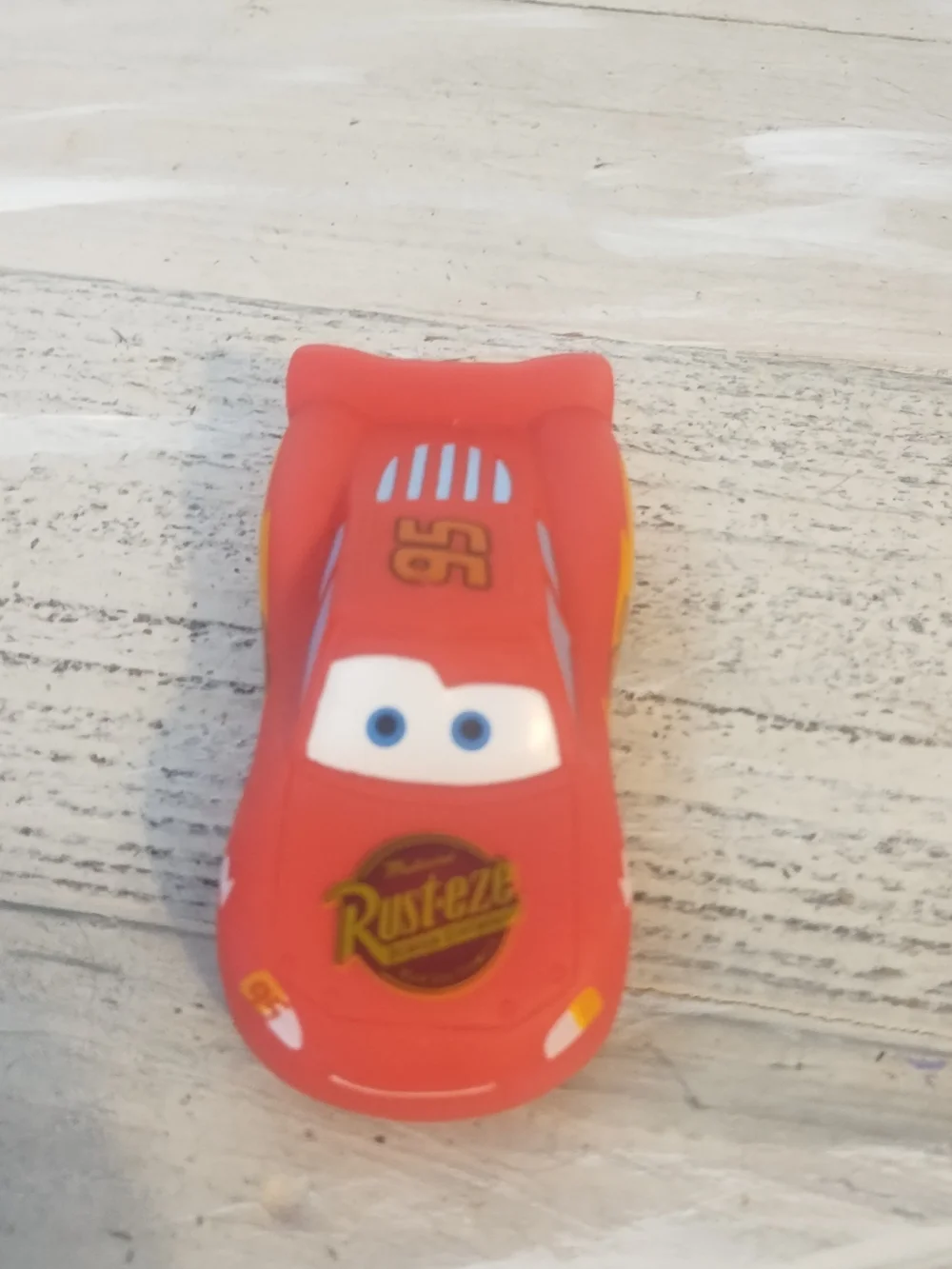 Disney Cars Lightening McQueen 95 Plastic Vinyl Toy Car